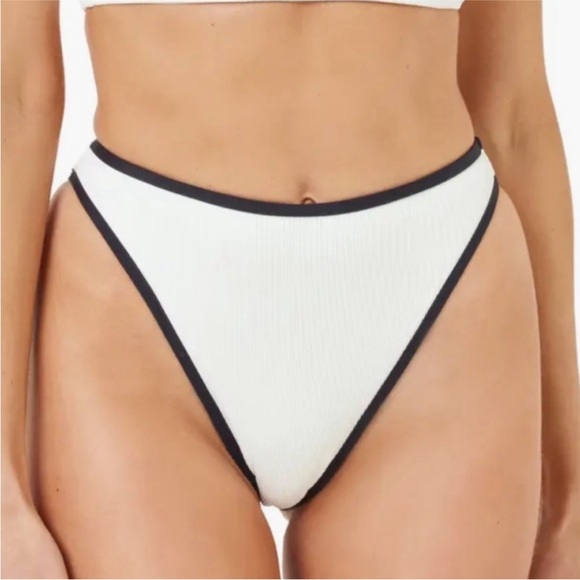 l*space Other - NWT L*SPACE Cream & Black Nora Bitsy Bikini Bottoms
